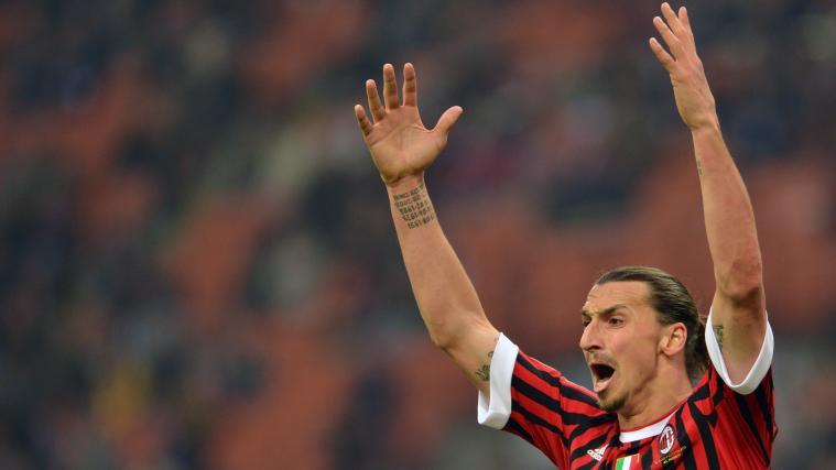 Zlatan Ibrahimovic hat sich bei Materazzi mit einem heftigen Foul revanchiert.