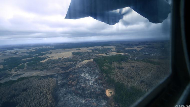30 Buschbrände in Australien waren vor dem Regen außer Kontrolle.