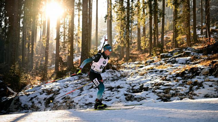 Am Donnerstag lief Fabien Claude in Pokljuka auf das Podest. Bei der Siegerehrung kämpfte er mit seinen Emotionen.