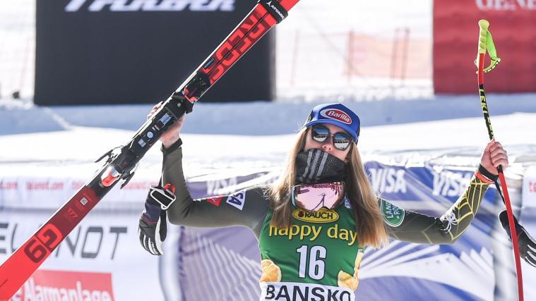 Auch im Super-G eine Macht: Mikaela Shiffrin