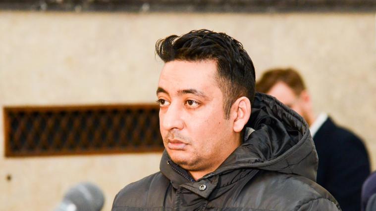 Badr Rahib im Dezember 2018 vor dem Oberlandesgericht in Bozen.