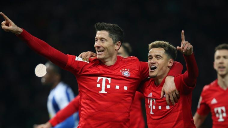 Bayern München besiegt Hertha BSC Berlin deutlich 4:0