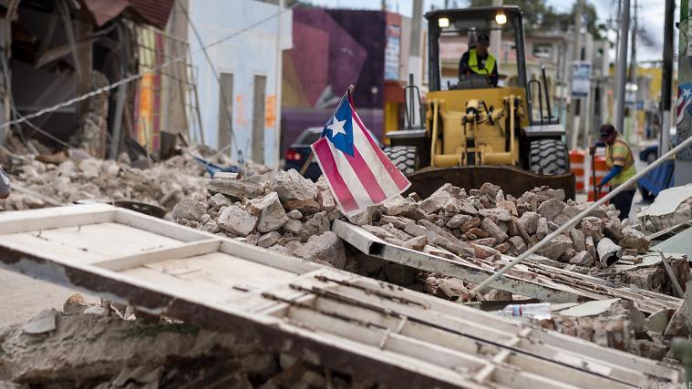 Bereits zuvor hatte es in Puerto Rico eine Reihe schwerer Beben gegeben.
