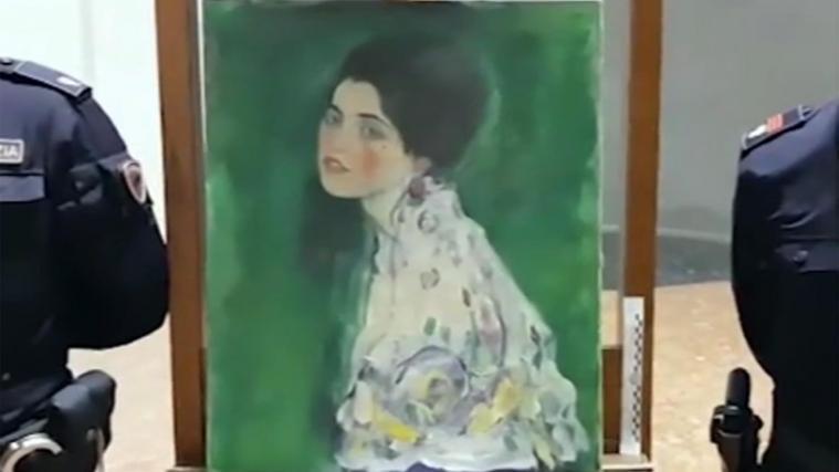 Das Klimt-Gemälde „Bildnis einer Frau“ war vor fast 23 Jahren gestohlen worden.