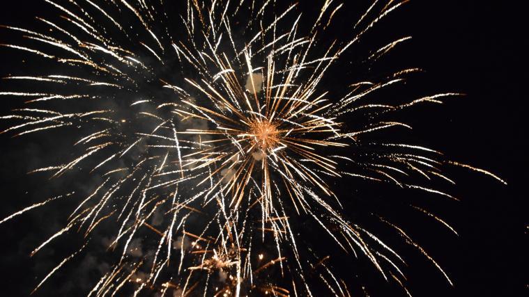 Das Lananer Feuerwerk kam gut an, sorgte aber auch für Kritik.