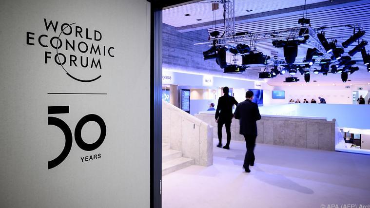Das Weltwirtschaftsforum findet einmal jährlich in Davos statt.