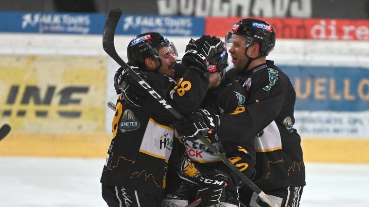 Der HC Pustertal feierte einen 4:0-Heimsieg.