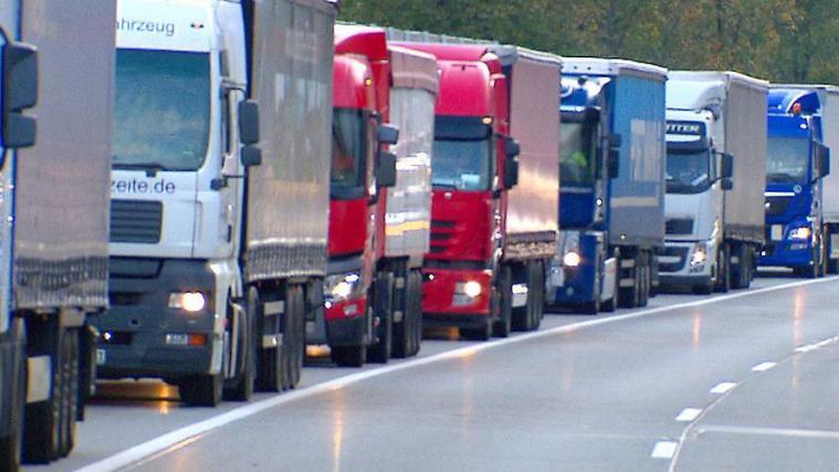 Der Transit-Schwerverkehr erreichte 2019 erneut Rekordzahlen am Brenner.