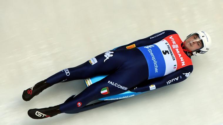 Dominik Fischnaller startete im 2. Lauf eine Aufholjagd.