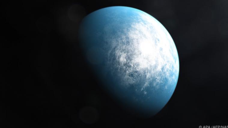 Eine Illustration des Exoplanetens TOI 700 d.