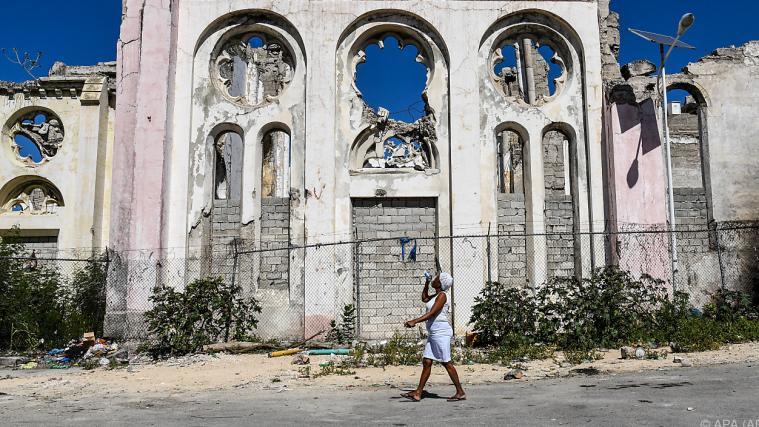 Erdbeben-Schäden in Port-au-Prince immer noch sichtbar.