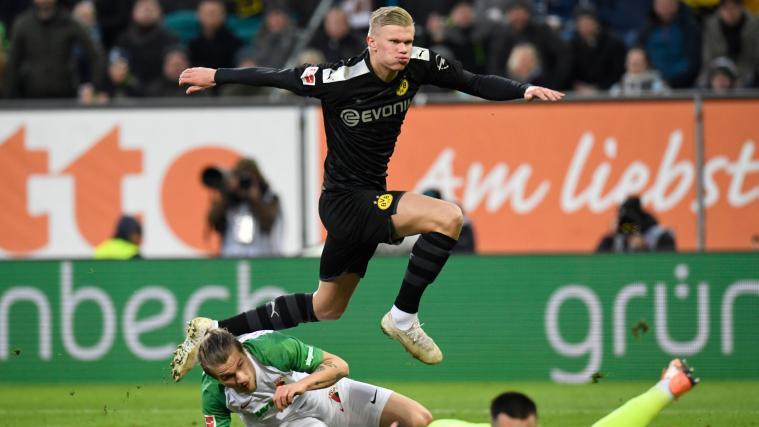 Erling Haaland ist der Überflieger des ersten Rückrunden-Spieltags.