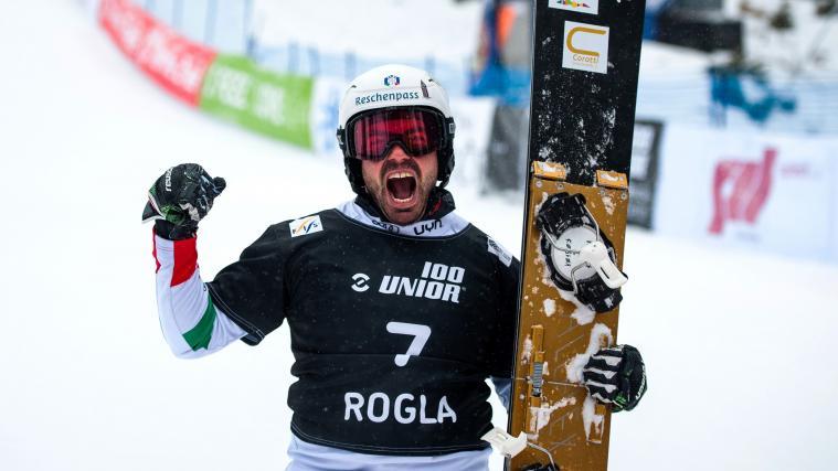 Freude pur: Edwin Coratti und Rogla, das passt einfach.