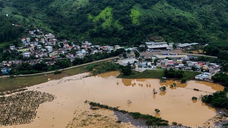 Heftige Regenfälle in Brasilien: Sechs Tote.