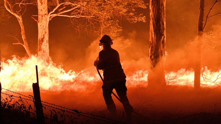 In Australien wüten zurzeit heftige Brände.