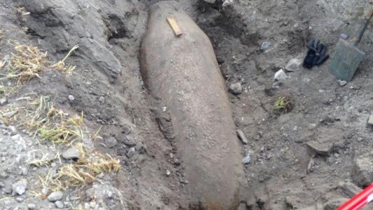 In Dortmund werden in einem Wohngebiet 4 Fliegerbomben aus dem Zweiten Weltkrieg vermutet. Archivbild