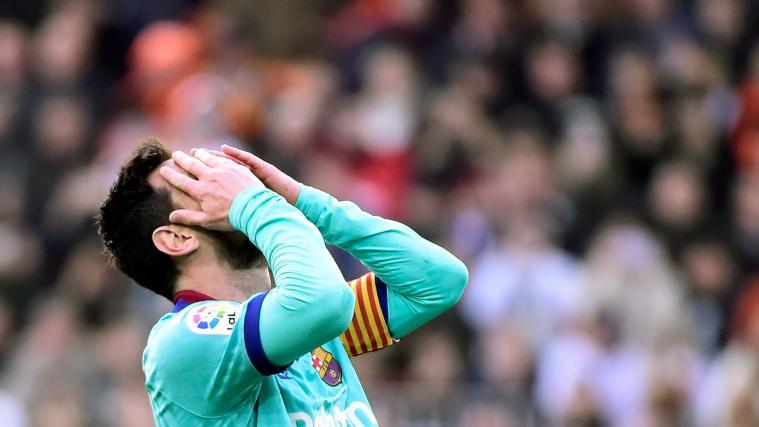 Messi & Co. verlieren in Valencia mit 0:2