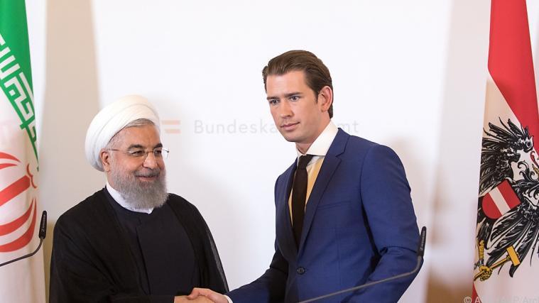 Österreich und der Iran traditionell befreundet.
