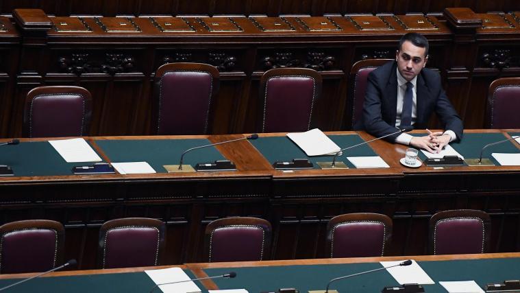 Parteichef Luigi Di Maio wurde wiederholt vom Fünf-Sterne-Senator kritisiert.
