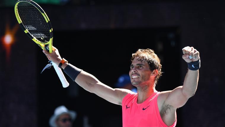 Rafael Nadal steht im Achtelfinale der Australian Open
