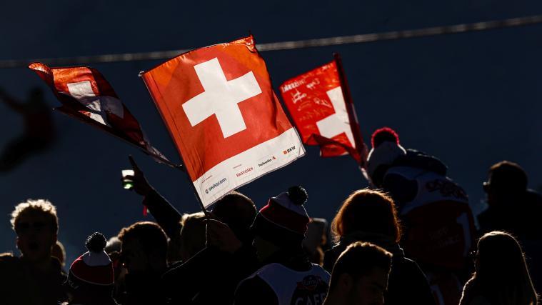 Rund 30.000 Zuschauer sorgen im Schweizer Adelboden für Ausnahmestimmung.