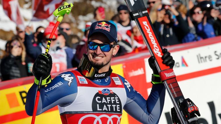 Strahlemann in Wengen: Dominik Paris.