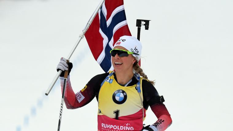 Tiril Eckhoff baute ihre Führung im Gesamtweltcup aus.