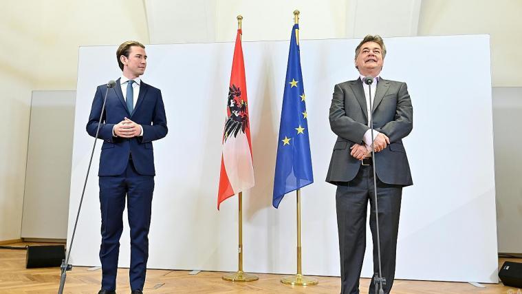 Türkis-Grün steht.
