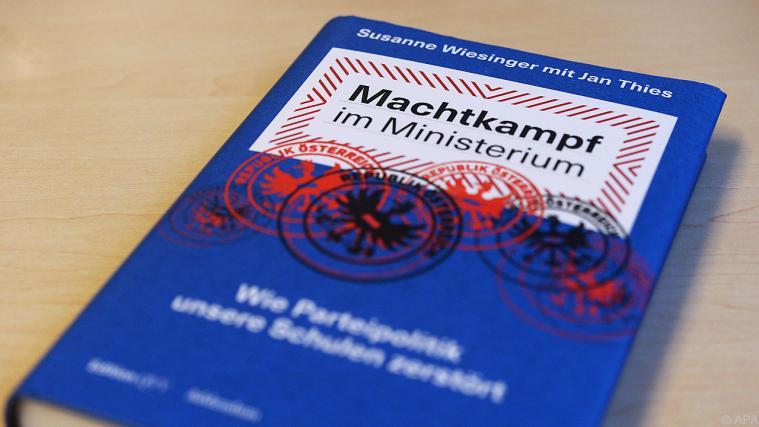 Wiesingers Buch "Machtkampf im Ministerium" sorgte für Verärgerung.