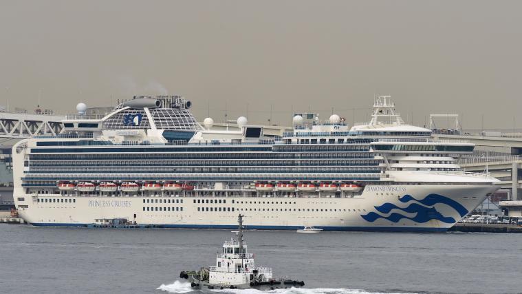 2 Personen sind an Bord der „Diamond Princess“ gestorben.