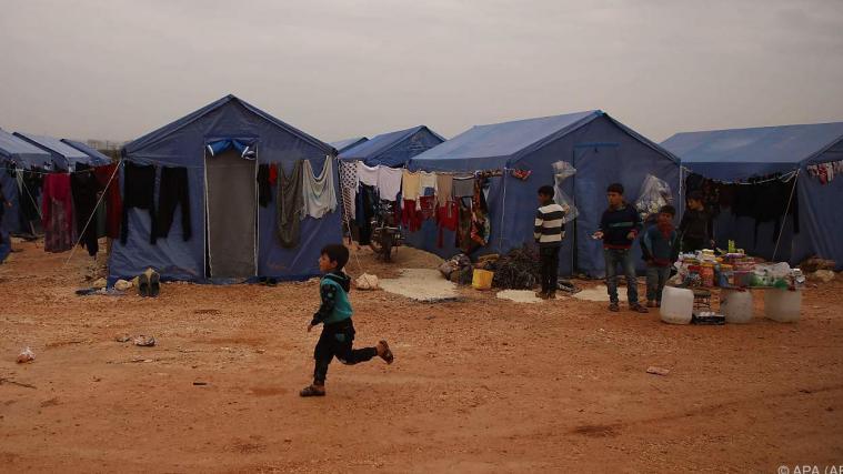600.000 Menschen sind in der Region um Idlib auf der Flucht.