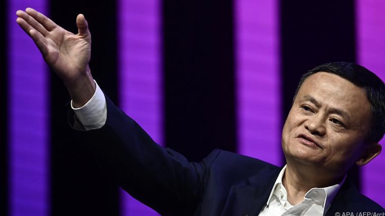 Alibaba CEO Jack Ma auf Platz 21 im internationalen Ranking.