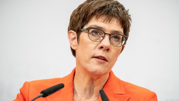 Annegret Kramp-Karrenbauer will nicht Kanzlerkandidatin werden.