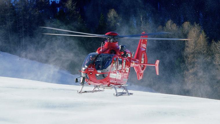 Auch der Rettungshubschrauber des Aiut Alpin war an der Suche nach dem vermissten Dänen beteiligt.