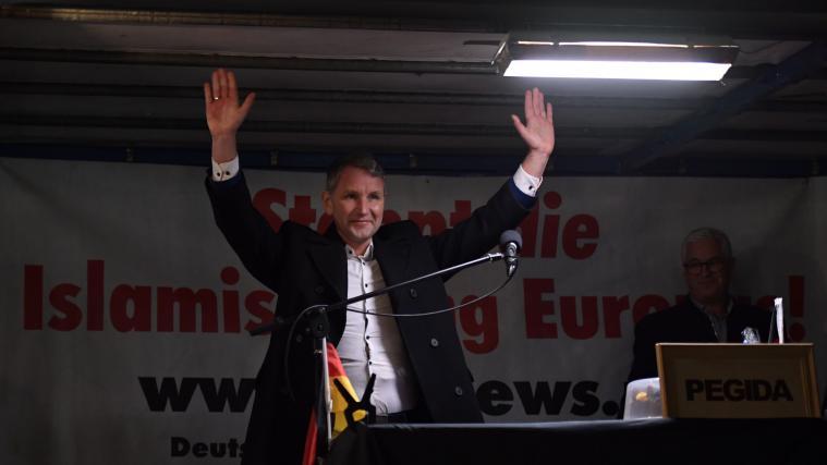 Björn Höcke erhielt eine Anzeige wegen Verdachts der Volksverhetzung.
