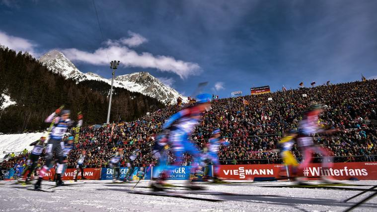 Das Spektakel in Antholz kann beginnen.