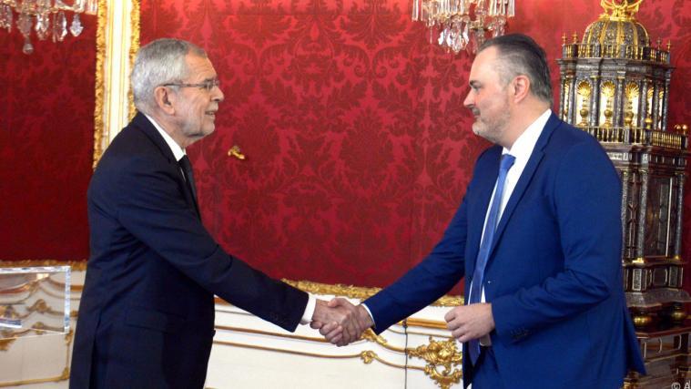 Der Bundespräsident lobte Doskozil als burgenländischen LH an.