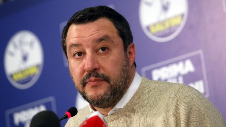 Der ehemalige italienische Innenminister Matteo Salvini will sich durch den zu befürchtenden Prozess nicht einschüchtern lassen,