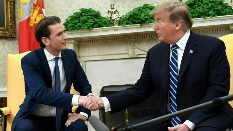 Der Kurzbesuch von Sebastian Kurz in den USA wurde wegen des Coronavirus verschoben.