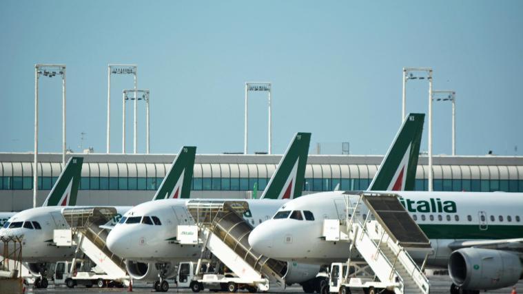 Die Flotte der italienischen Airline soll verkleinert werden.