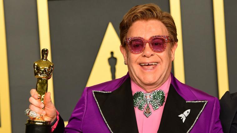 Erst vor wenigen Tagen war Elton John mit einem Oscar ausgezeichnet worden.