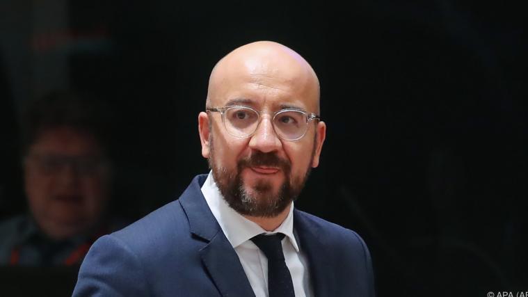 EU-Ratspräsident Michel führte Einzelgespräche.