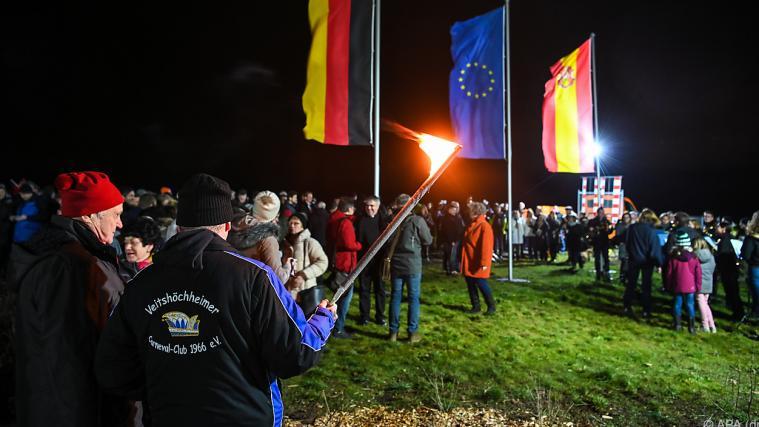 Feld bei Würzburg ab sofort Mittelpunkt der EU.