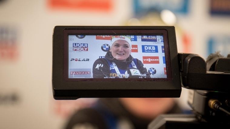 Hauptsächlich bei den norwegischen Medien im Fokus: Marte Olsbu Røiseland.