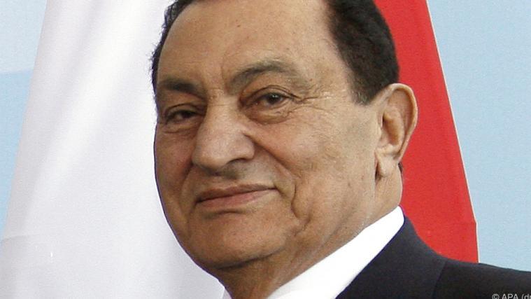 Husni Mubarak stand fast 30 Jahre an der Spitze Ägyptens.