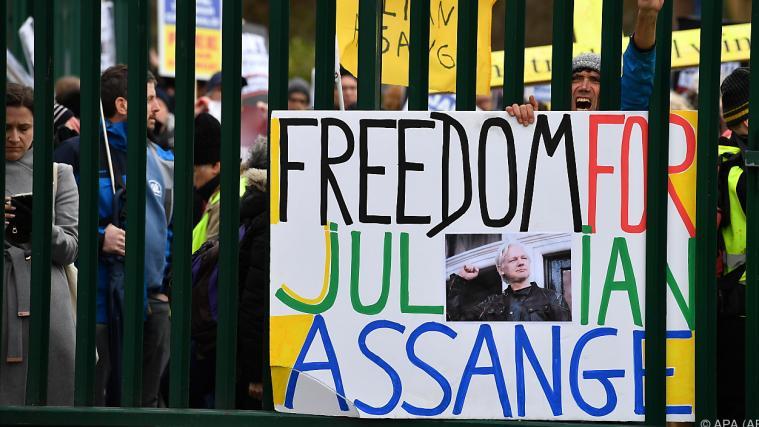 Julian Assange kämpft vor Gericht gegen seine Auslieferung an die USA.