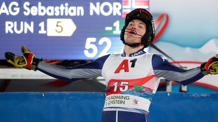 Kein Glück in Chamonix: Alex Vinatzer ist bereits nach dem 1. Lauf ausgeschieden.