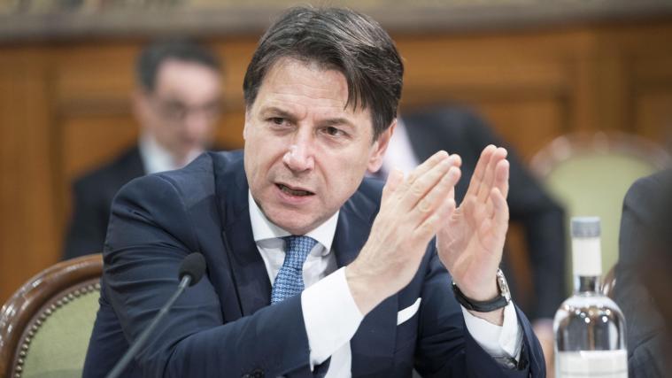 Ministerpräsident Conte war beim Staatspräsidenten zu Besuch.