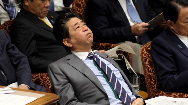 Ministerpräsident Shinzo Abe.