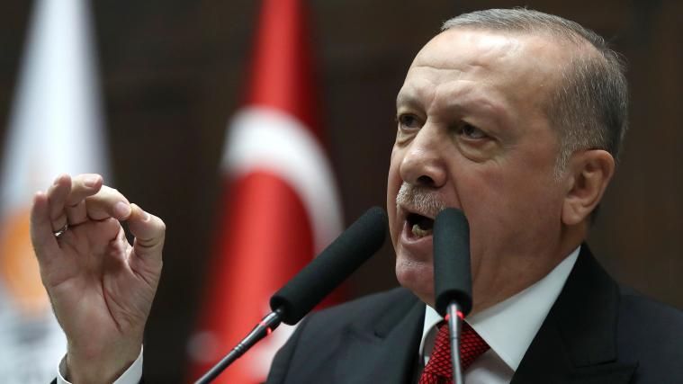 Präsident Recep Tayyip Erdogan droht mit Vergeltungsangriffen auf dem gesamten syrischen Gebiet.